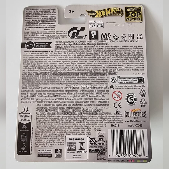 HOT WHEELS PREMIUM POP CULTURE NISSAN CONCEPT 2020 VISION GRAN TURISMO - Picture 2 of 2